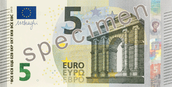 5 Euro Europa-Serie 2013