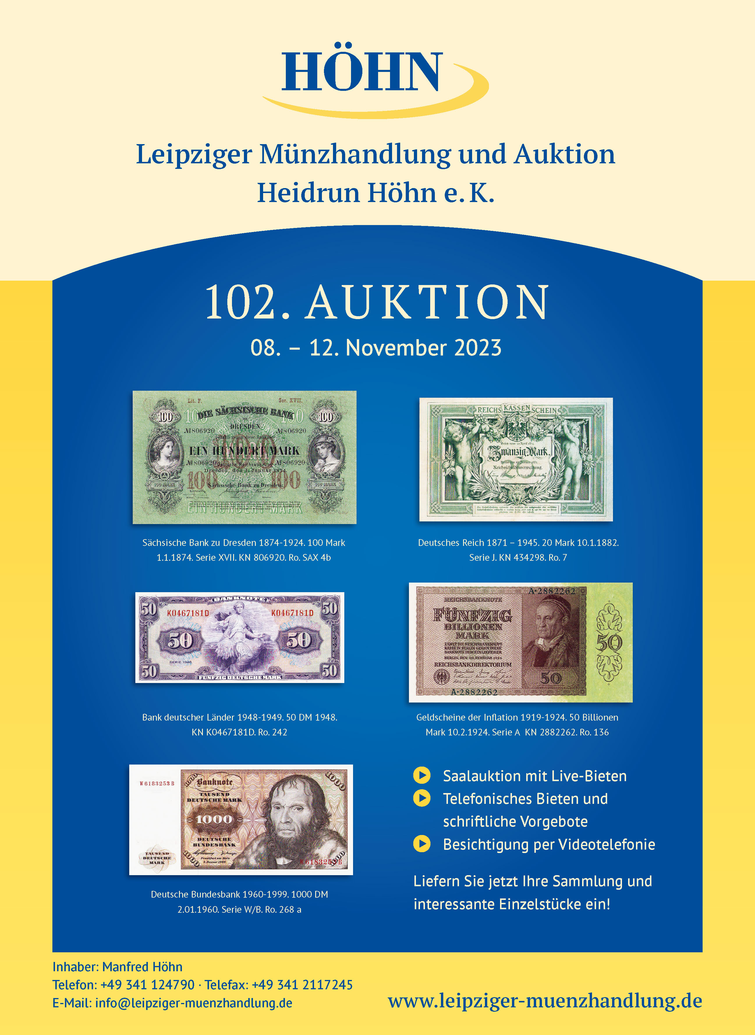 Leipziger Münzhandlung und Auktion Heidrun Höhn e.K.