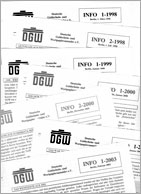 DGW-Informationen 1998 bis 2003