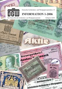 Heft 2006-1 Vorderseite