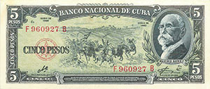 5 Pesos 1960